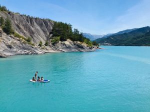 Lac de serre poncon